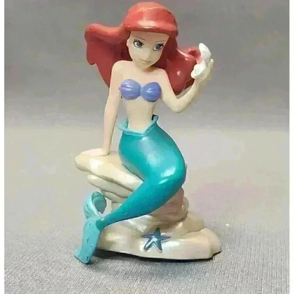 Disney Princess Figurines Rapunzel, Ariel & Frozen Anna Toys Dolls Cake Toppers - Picture 7 of 9